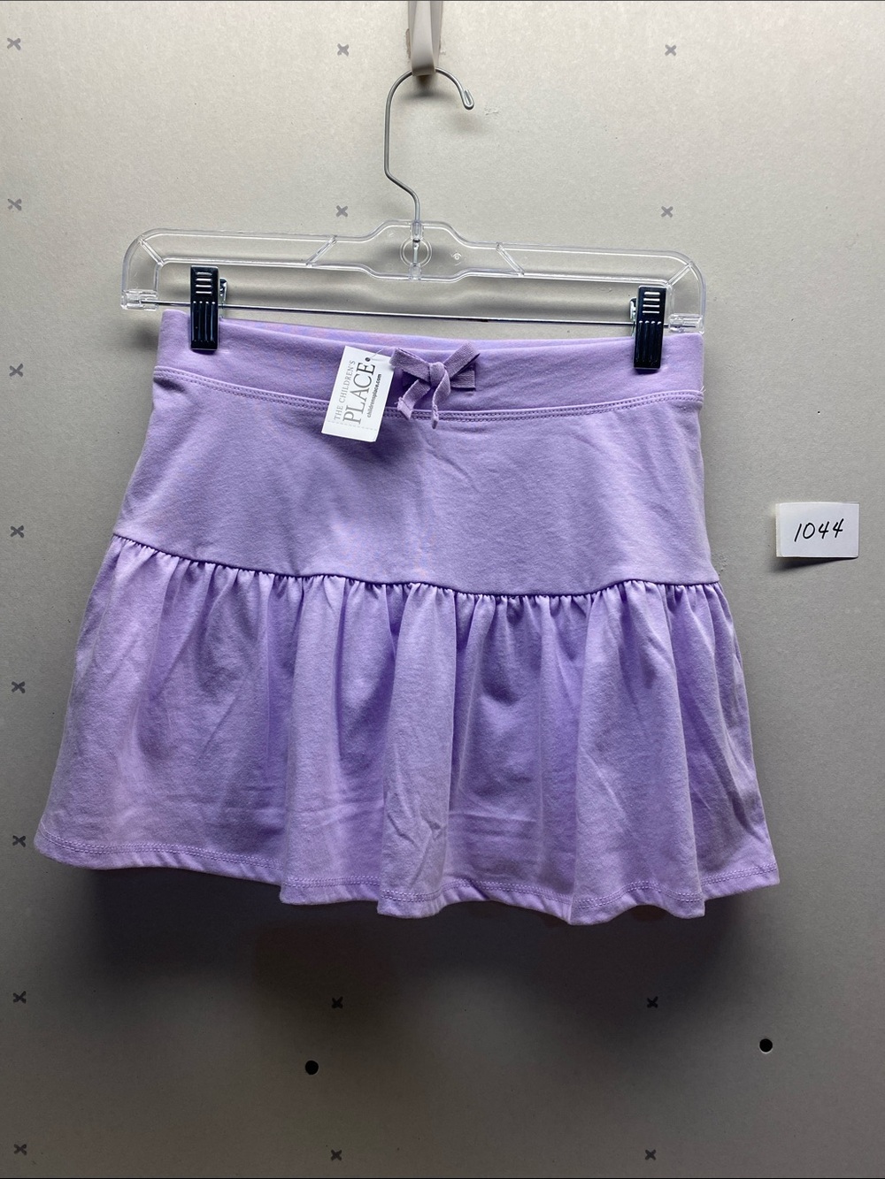 The Children's Place Lavender Knit Ruffle Skort